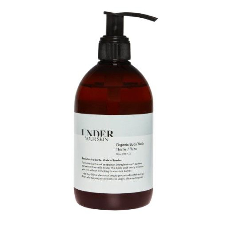 Under Your Skin | organický sprchový gel – Ostropestřec & Yuzu – 500 ml