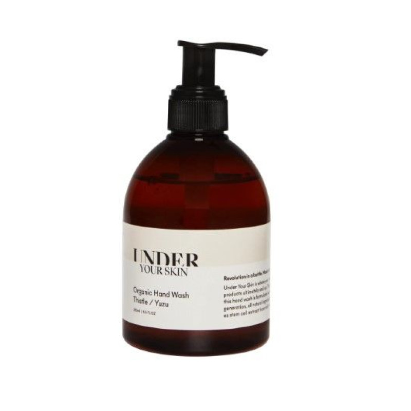 Under Your Skin | bio mýdlo na ruce – Ostopestřec & Yuzu – 250 ml