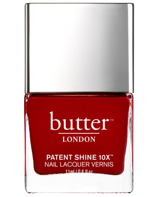 butter LONDON | Her Majesty's Red Patent Shine 10X