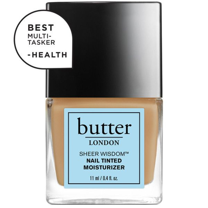 butter LONDON | Sheer Wisdom Nail Tinted Moisturizer - hydratační lak na nehty - MEDIUM